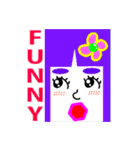☆★☆まゆ子の英会話だよ★☆★（個別スタンプ：10）