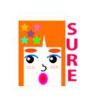 ☆★☆まゆ子の英会話だよ★☆★（個別スタンプ：14）