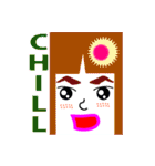 ☆★☆まゆ子の英会話だよ★☆★（個別スタンプ：19）
