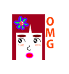 ☆★☆まゆ子の英会話だよ★☆★（個別スタンプ：20）