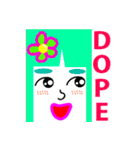 ☆★☆まゆ子の英会話だよ★☆★（個別スタンプ：22）