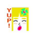 ☆★☆まゆ子の英会話だよ★☆★（個別スタンプ：23）