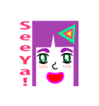 ☆★☆まゆ子の英会話だよ★☆★（個別スタンプ：25）