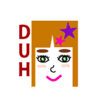 ☆★☆まゆ子の英会話だよ★☆★（個別スタンプ：28）