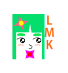 ☆★☆まゆ子の英会話だよ★☆★（個別スタンプ：32）
