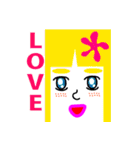 ☆★☆まゆ子の英会話だよ★☆★（個別スタンプ：35）