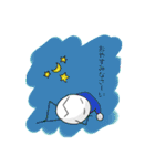 表情が読みにくい卵さんと仲間達（個別スタンプ：3）