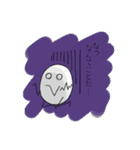 表情が読みにくい卵さんと仲間達（個別スタンプ：14）