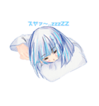 VTuber 月山ちせ＆チカゲ  その1（個別スタンプ：2）