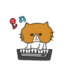 にゃーちゃんふれんず。6 .バンドマン編（個別スタンプ：21）