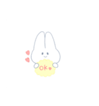 ぽかぽかうさぎさん（個別スタンプ：2）