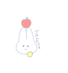 ぽかぽかうさぎさん（個別スタンプ：4）