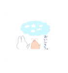 ぽかぽかうさぎさん（個別スタンプ：12）