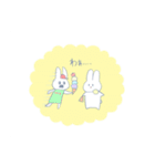 ぽかぽかうさぎさん（個別スタンプ：20）