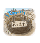 ウォンバットと生活（個別スタンプ：3）