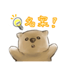 ウォンバットと生活（個別スタンプ：6）