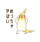 オカメインコのおかめさん（個別スタンプ：7）