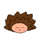 ハリネズミの表情（個別スタンプ：7）