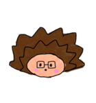 ハリネズミの表情（個別スタンプ：8）