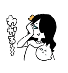 おばけねことおばけ姫（個別スタンプ：16）