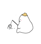 やわらかい豆腐さん（個別スタンプ：5）