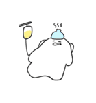 やわらかい豆腐さん（個別スタンプ：17）
