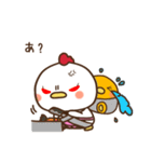 にわとり家族～まま鶏～（個別スタンプ：23）