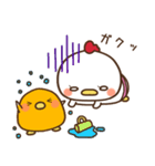 にわとり家族～まま鶏～（個別スタンプ：36）