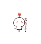 いろはいろ 赤（個別スタンプ：1）