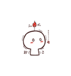 いろはいろ 赤（個別スタンプ：2）