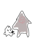そしてイヌたちはタンクで………（個別スタンプ：15）