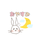 うさぎ「ラロット」の日常（個別スタンプ：2）