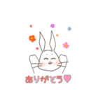 うさぎ「ラロット」の日常（個別スタンプ：5）