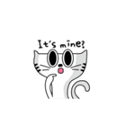 ジャッカス猫のジャーク絵文字2（個別スタンプ：4）