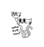 ジャッカス猫のジャーク絵文字2（個別スタンプ：8）