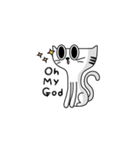 ジャッカス猫のジャーク絵文字2（個別スタンプ：10）