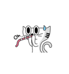 ジャッカス猫のジャーク絵文字2（個別スタンプ：11）