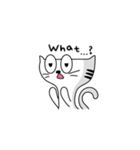 ジャッカス猫のジャーク絵文字2（個別スタンプ：12）