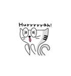 ジャッカス猫のジャーク絵文字2（個別スタンプ：13）