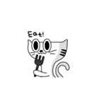ジャッカス猫のジャーク絵文字2（個別スタンプ：15）