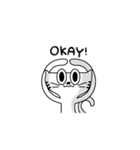 ジャッカス猫のジャーク絵文字2（個別スタンプ：23）