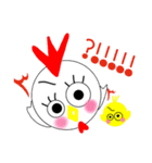 こっこchan❤表情❤言葉なし（個別スタンプ：7）