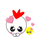 こっこchan❤表情❤言葉なし（個別スタンプ：17）
