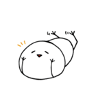 ゆるーいまるーいいきものちゃん（個別スタンプ：33）