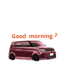 車 de 挨拶⸜(* ॑꒳ ॑*  )⸝（個別スタンプ：2）