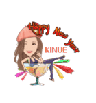 KINUE's stamp（個別スタンプ：24）