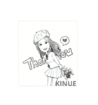 KINUE's stamp（個別スタンプ：25）