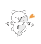 社会で生きるくま（個別スタンプ：19）