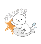 社会で生きるくま（個別スタンプ：33）