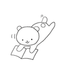 社会で生きるくま（個別スタンプ：37）